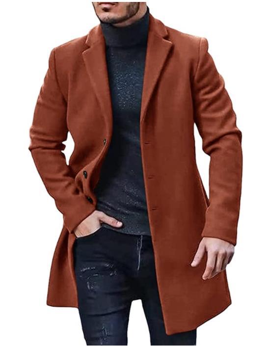Casaco Sobretudo Masculino Longo