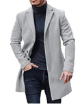Casaco Sobretudo Masculino Longo