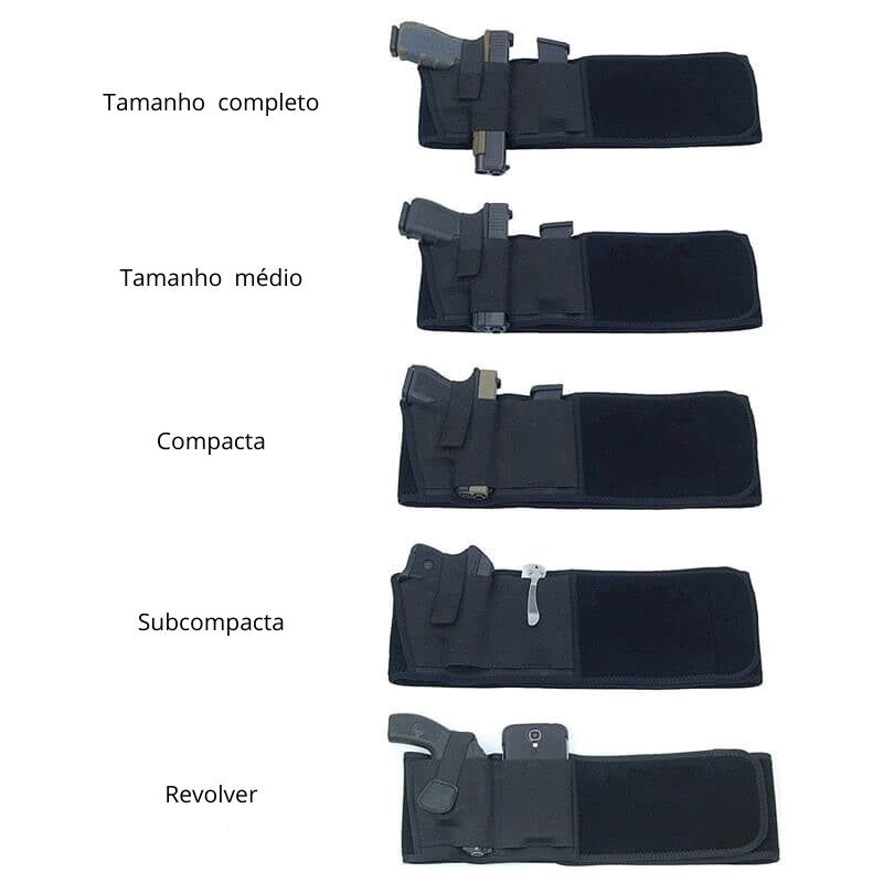Coldre Velado Abdominal Tático