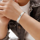 Pulseira de Aço Masculina Pena